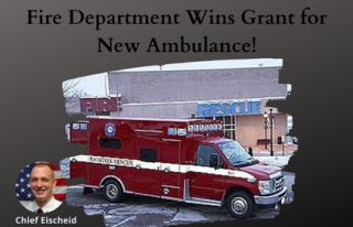 Fire Department Wins Grant for New Ambulance